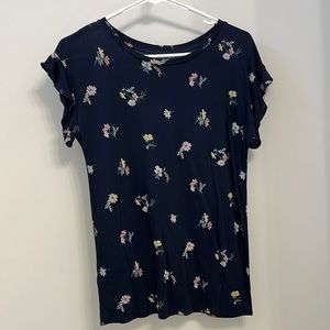 Loft flutter sleeve top